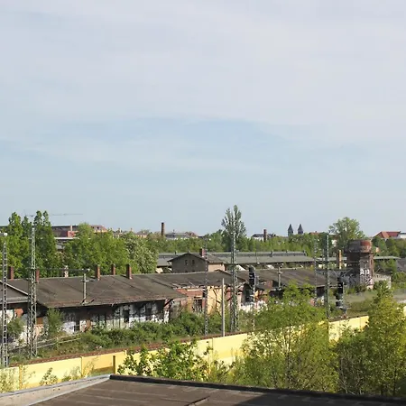 Kleine Wolke - Dachgeschoss Mit Klimaanlage Und Ausblick Apartment Leipzig